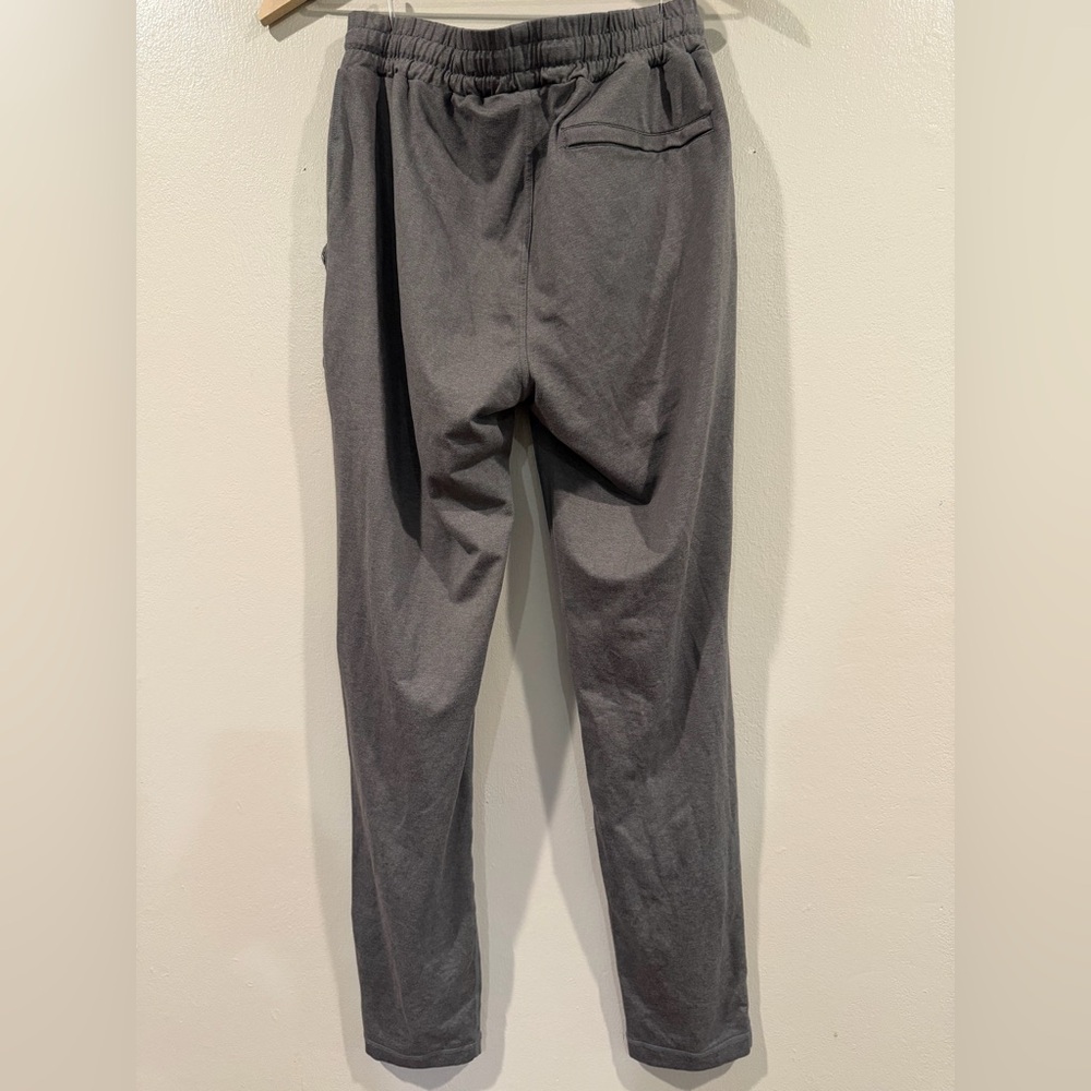 Vouri Men's Gray Drawstring Pants - Casual Comfort Very Soft EUC - Picture 2 of 7
